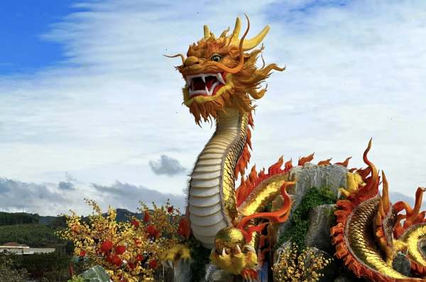 Chiêm bao thấy rồng lửa